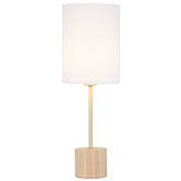 Liteworks Delizia Rubberwood Table Lamp