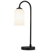 Liteworks Stupendo Frost White Glass Table Lamp