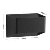 Liteworks Elise LED Up/Down Single Wall Light