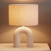 Liteworks U-Shape Maestoso Ceramic Table Lamp