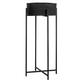 SLH House Black Lava Stone Plant Stand | Temple & Webster