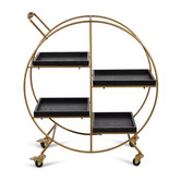 SLH House Luxe Round Bar Trolley