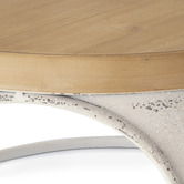 SLH House 2 Piece Stacey Fir Wood Nesting Coffee Table Set
