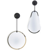 SLH House Erin Round Drop Mirror