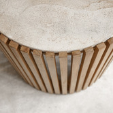 SLH House Bruce Teak Wood Side Table