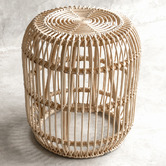SLH House Allein Jawit Rattan Side Table