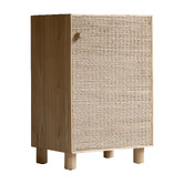 SLH House Nicol Sungkai Wood Bedside Table
