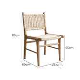 SLH House Dianna Teak Wood Dining Chairs