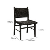 SLH House Dianna Teak Wood Dining Chairs