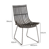 SLH House Clark Rattan Dining Chair