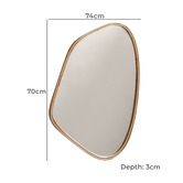 SLH House Raguel Rattan Wall Mirror