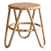 SLH House Jayson Rattan Lasio Accent Stool