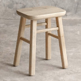 SLH House Glenna Sungkai Wood Accent Stool
