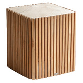 SLH House Morgan Teak Wood Side Table