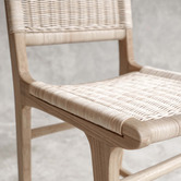 SLH House 66cm Terence Teak Wood Counter Stool