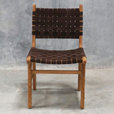 SLH House Mathews Bovine Leather Dining Chairs
