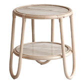 SLH House Lorraine Rattan Side Table