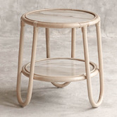 SLH House Lorraine Rattan Side Table
