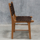 SLH House Mathews Bovine Leather Dining Chairs