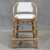 SLH House 66cm Sonya Rattan Counter Stool