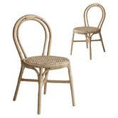 SLH House Scott Rattan Dining Chairs