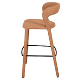 SLH House 76cm Blake PU Leather Bar Stool