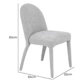 SLH House Lewis Upholstered Dining Chairs