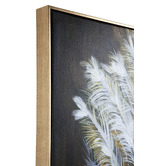 Rexington Home Le Grande Peacock Hand Painted Wall Art