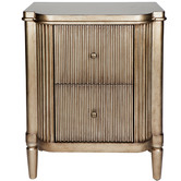 Rexington Home Ribbed Anya Bedside Table