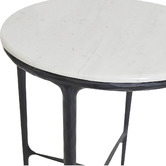 Rexington Home Heston Marble Side Table