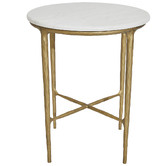 Rexington Home Heston Marble Side Table