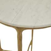 Rexington Home Heston Marble Side Table