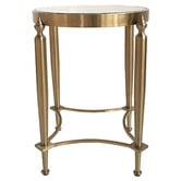 Rexington Home Considine Glass-Top Side Table