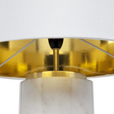 Rexington Home Phoebe Marble Table Lamp