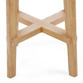 Rexington Home 66cm Nathaniel Rattan Kitchen Stool