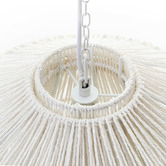 Rexington Home Ossa Iron &amp; Paper Rope Pendant Light
