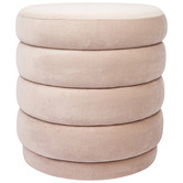 Rexington Home Elbert Velvet Footstool