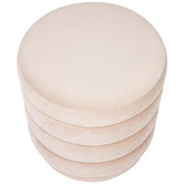 Rexington Home Elbert Velvet Footstool