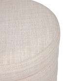Rexington Home Off-White Elbert Footstool