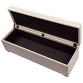 Rexington Home Pelee Velvet Storage Ottoman