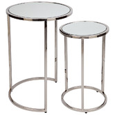 Rexington Home 2 Piece Logan Nesting Side Table Set