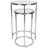 Rexington Home 2 Piece Logan Nesting Side Table Set