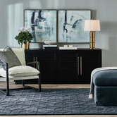 Rexington Home Akan Brushed Gold Metal Table Lamp
