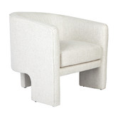 Rexington Home Natural Shana Linen-Blend Tub Chair