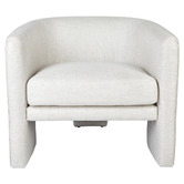 Rexington Home Natural Shana Linen-Blend Tub Chair