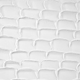 Rexington Home White Ripples Framed Canvas Wall Art