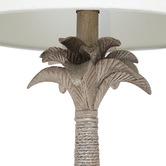 Rexington Home Beverly Linen Palm Table Lamp