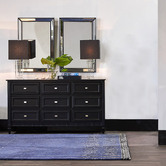 Rexington Home Medium Zeta Beaded Wall Mirror