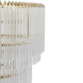 Rexington Home Ziya 3 Tier Crystal Pendant