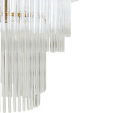 Rexington Home Ziya 3 Tier Crystal Pendant
